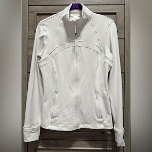 NWT Lululemon Define Jacket *Luon in Bone Size 8